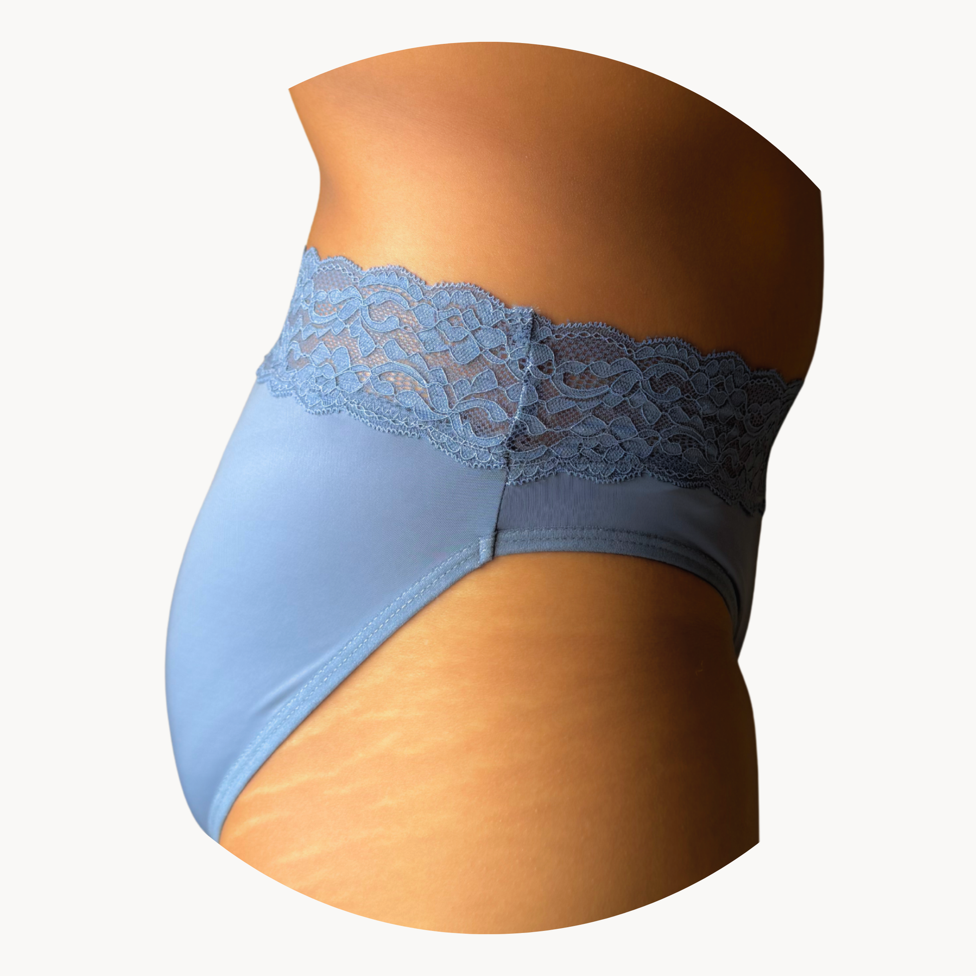 Leakproof Lace Undie for Discharge, Spotting & Period Drips