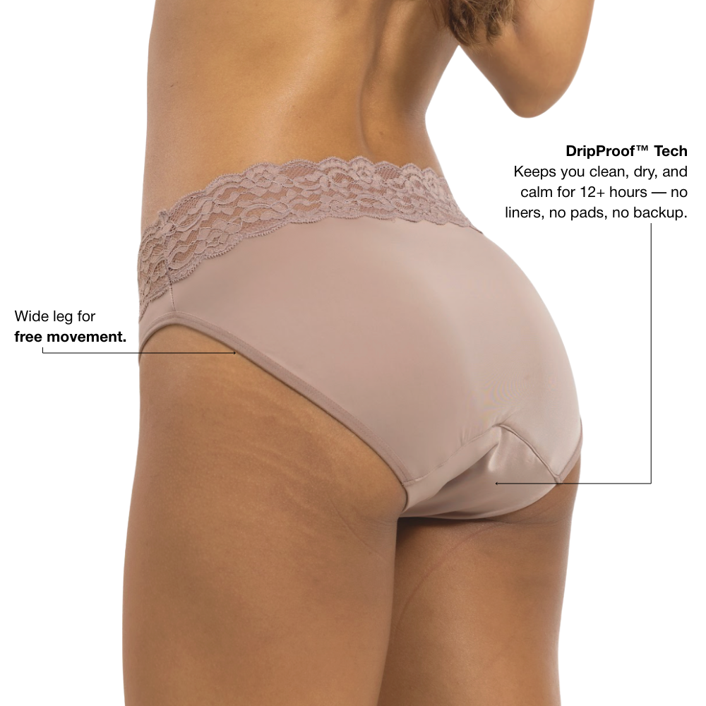 Everyday Leakproof Lace Bikini