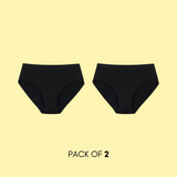 Secure Squad: High Rise Hipster Leakproof Underwear in Medium Absorbency