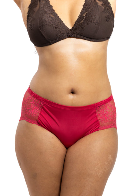 Everyday Leakproof Lace Back Hipster