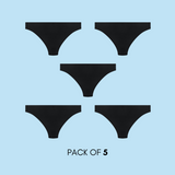 Fit & Fearless: Mid Rise Bikini Leakproof Underwear in Medium Absorbency