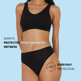 Fit & Fearless: Mid Rise Bikini Leakproof Underwear in Medium Absorbency