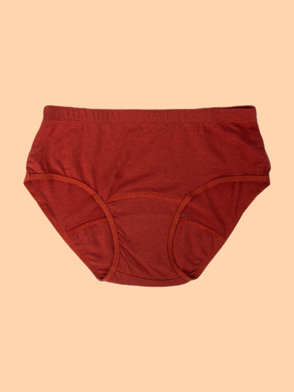 High Rise Hipster Leakproof Underwear in Medium Absorbency